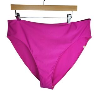 Summersalt Pink Swim Bottoms Size 22 High Waist Bikini Bottom Plus Size Resort